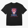 USA World Cup 2026 Classic T-Shirt Experience the FIFA World Cup 2026 Journey through CR7 Highlights, France and Portugal Pride, Retro Football Energy, Iconic Rivalries, Trophy Chase Drama and Stadium Atmosphere; Ideal for Fans Who Follow Messi,