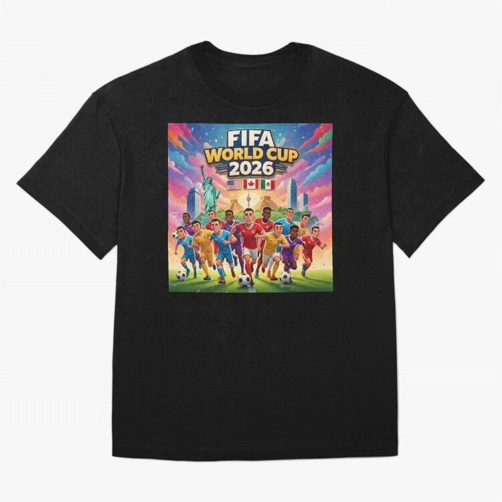 Three Nations One Game 2026 #football 2026 Classic T-Shirt Celebrate Football Dreams Across Global Football Passion for FIFA World Cup 2026, Capturing Mbappe and Neymar, England, Vintage Soccer Flavor, Modern Football Stars, National Flags and