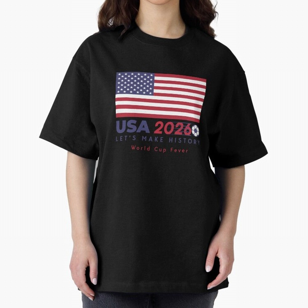 USA 2026 World Cup Americas football. Classic T-Shirt Celebrate FIFA World Cup 2026 Group Stage for Fans of Messi and Cristiano Ronaldo and Argentina, France and Brazil, Bringing Global Supporter Spirit, Legendary Goals, National Colors and