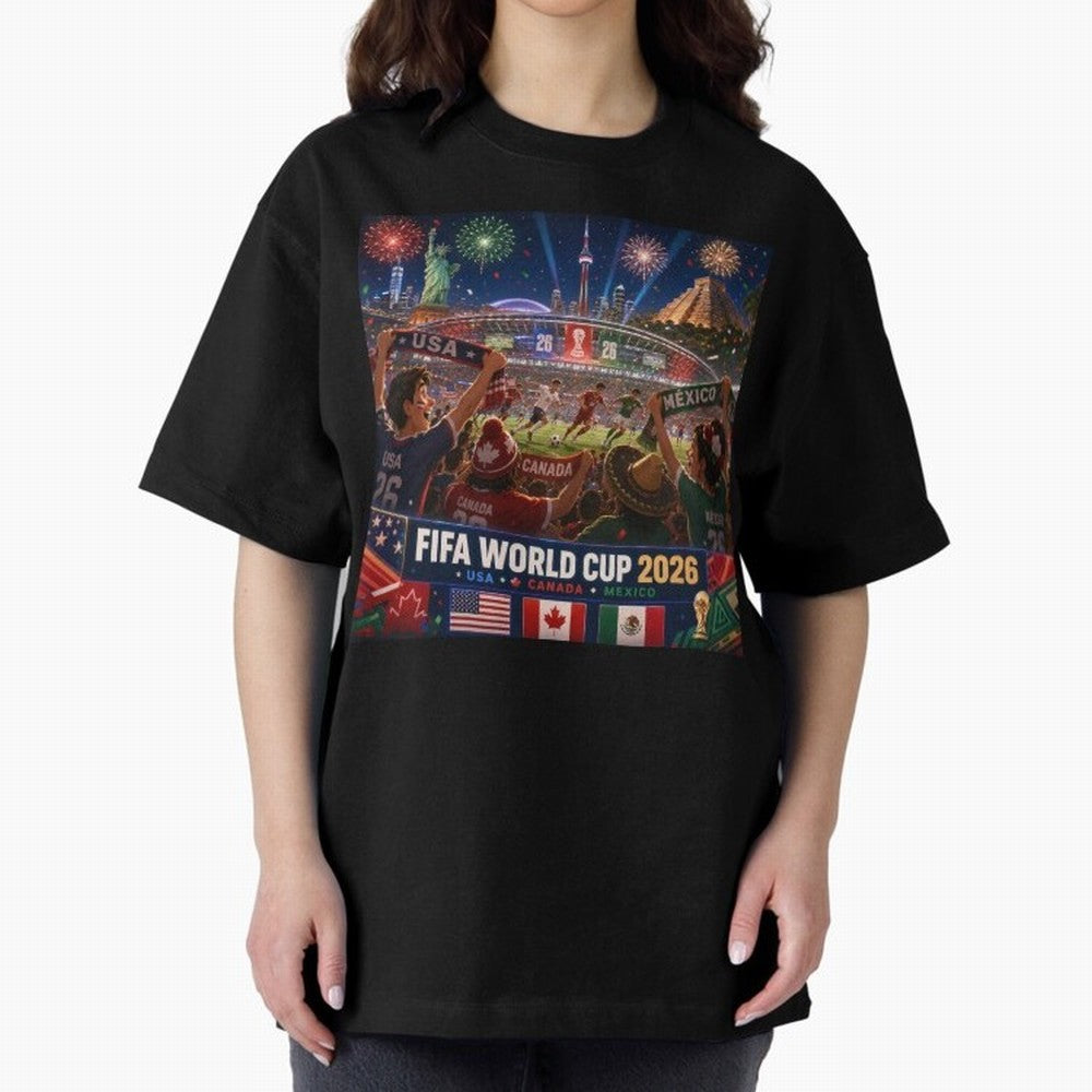 ? One Ball Three Nations 2026 #football 2026 Classic T-Shirt Honor Football Greatness during Global Football Passion for FIFA World Cup 2026 USA Canada Mexico, Inspired by Cristiano Ronaldo, Haaland and CR7, Portugal, Football Festival Excitement,