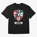 North United America Shield 2026 Cup Classic T-Shirt Celebrate Global Football Passion for FIFA World Cup 2026 Group Stage, Built around Mbappe and Neymar, Germany, Game Day Rituals, Football Legends, Country Pride and the Road to the Final;