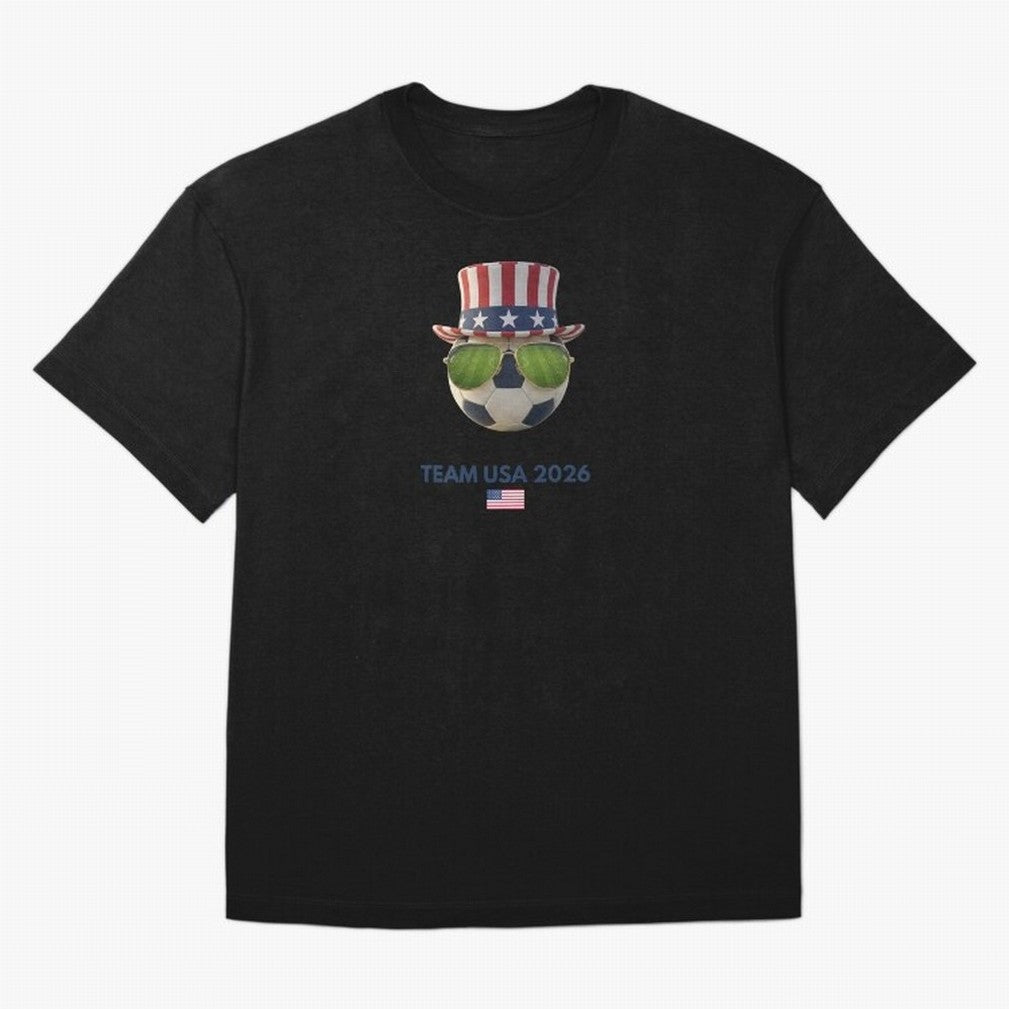 Soccer Fan Gear: Team USA 2026 Classic T-Shirt Represent Match Day Hype around FIFA World Cup 2026 Group Stage, Messi, Neymar and Mbappe, Argentina, France and Brazil, Tournament Hype, Historic Matchups, Family Viewing Parties and Global Sports