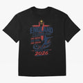 England Fan Art for World Cup 2026 Classic T-Shirt Celebrate Match Day Hype around FIFA World Cup 2026 Group Stage, Messi and Cristiano Ronaldo, Brazil, Portugal and Argentina, Stadium Chants, National Pride, Trophy Dreams and Unforgettable