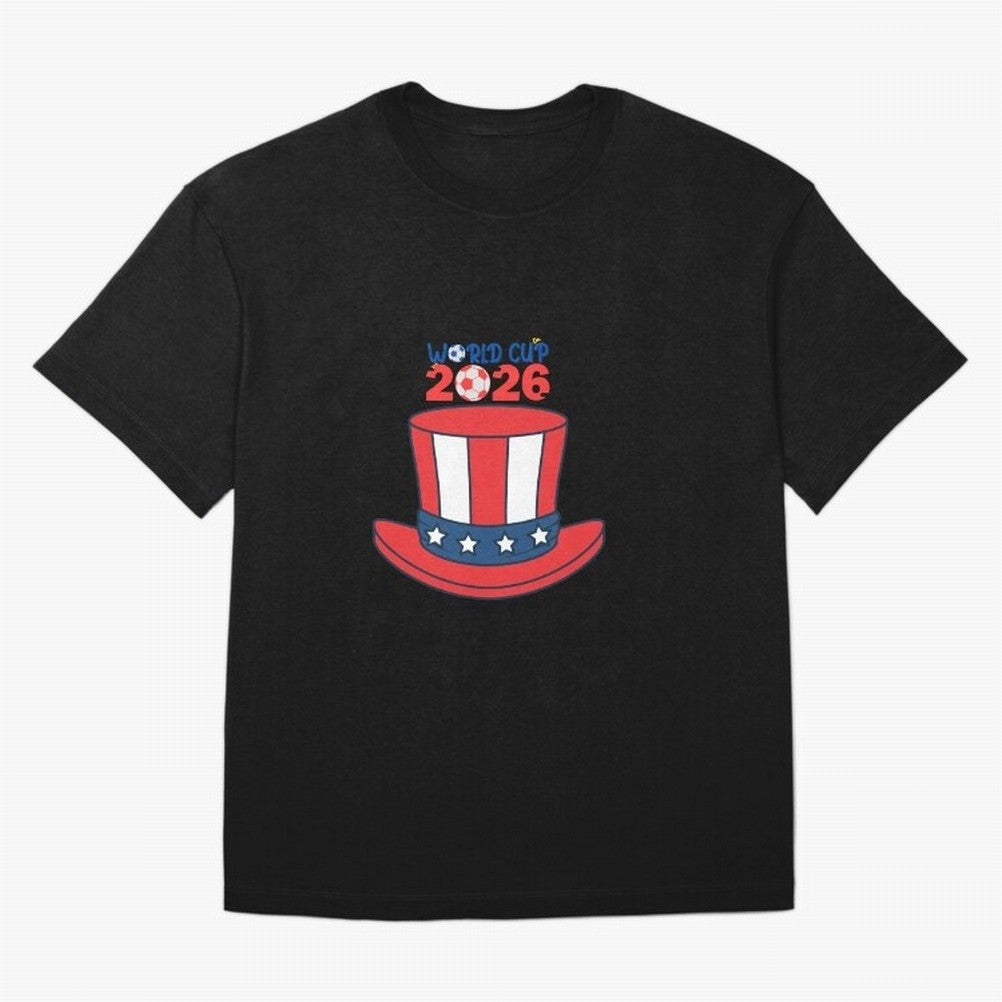 Patriotic Soccer Hat Design for FIFA World Cup 2026 Celebration Classic T-Shirt Celebrate Soccer Greatness during FIFA World Cup 2026 Featuring Neymar, Brazil, Portugal and Argentina Energy, Global Supporter Spirit, Legendary Goals, National Colors