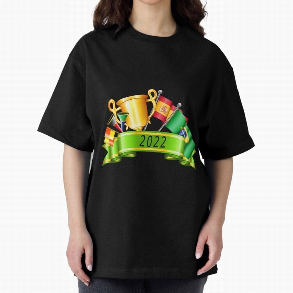World Cup 2022 Qatar Spain Brazil Classic T-Shirt Bring a Champion Mindset to FIFA World Cup 2026 Group Stage for Fans of Haaland and France, Bringing Classic Soccer Heritage, Championship Pressure, Fan Loyalty and International Pride; Perfect for
