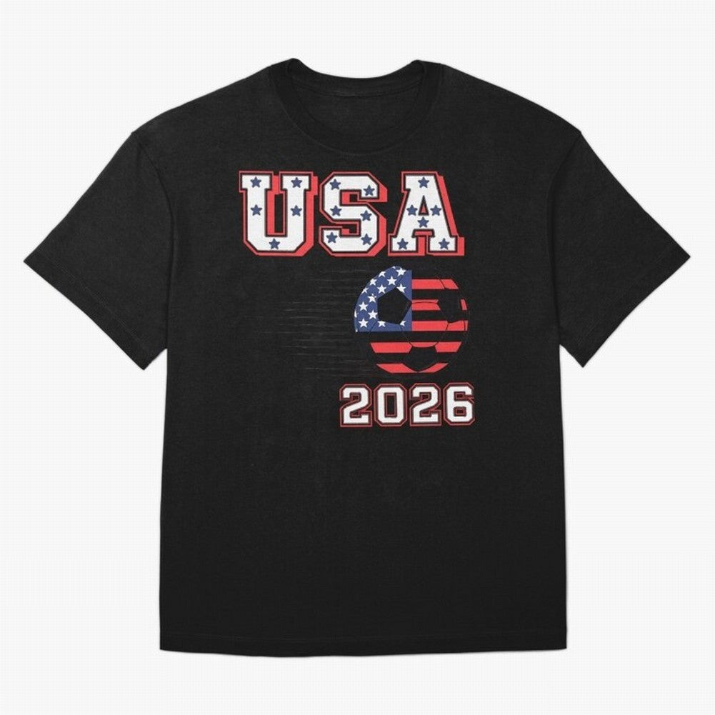 Vintage USA World Cup, Fifa World Cup 2026 Classic T-Shirt Experience the Global Stage of FIFA World Cup 2026 Group Stage with Messi, Spain and Netherlands Energy, Football Festival Excitement, Trophy Ambitions, Country Rivalries and Star Player