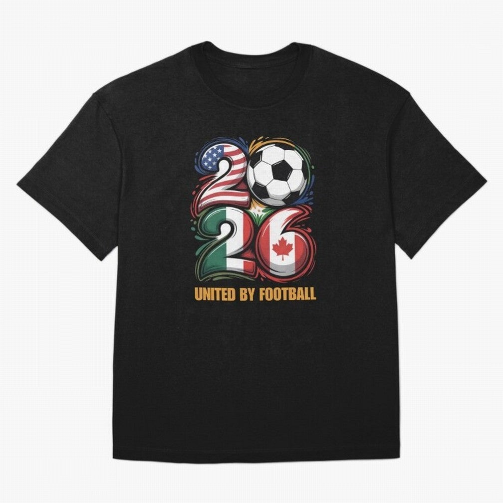 United by Football Soccer Fan Gear 2026 Classic T-Shirt Celebrate Rivalries and Pride in Match Day Hype around FIFA World Cup 2026, Haaland, Spain and Netherlands, Football Passion, Legendary Performances, Festival Vibes and Supporter Community;