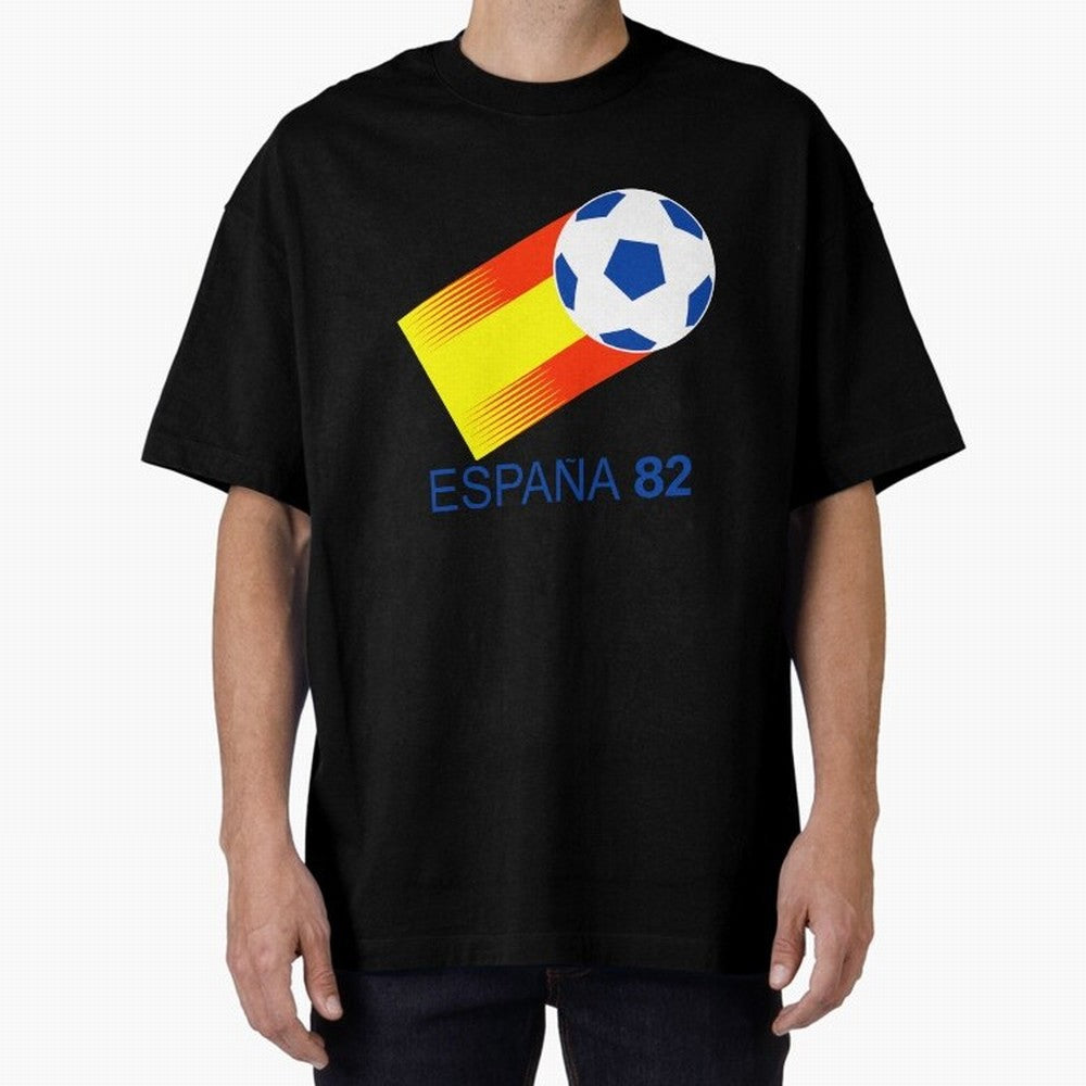 Spain Espana 82 World Cup Soccer 80s Classic T-Shirt Show Support during the FIFA World Cup 2026 Journey through Haaland Highlights, Argentina and Brazil Pride, Vintage Soccer Flavor, Modern Football Stars, National Flags and Final Night Emotion;