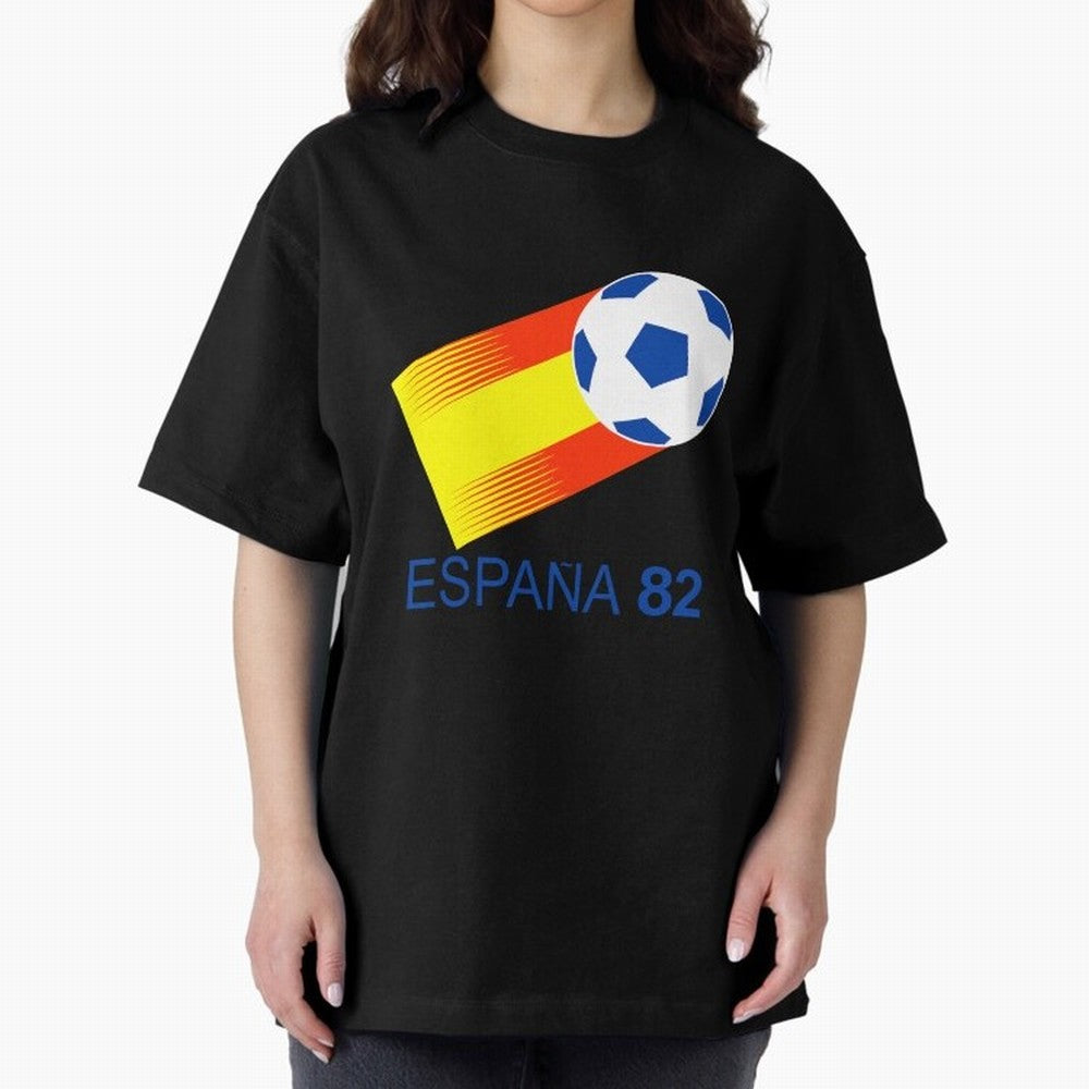 Spain Espana 82 World Cup Soccer 80s Classic T-Shirt Show Support during the FIFA World Cup 2026 Journey through Haaland Highlights, Argentina and Brazil Pride, Vintage Soccer Flavor, Modern Football Stars, National Flags and Final Night Emotion;