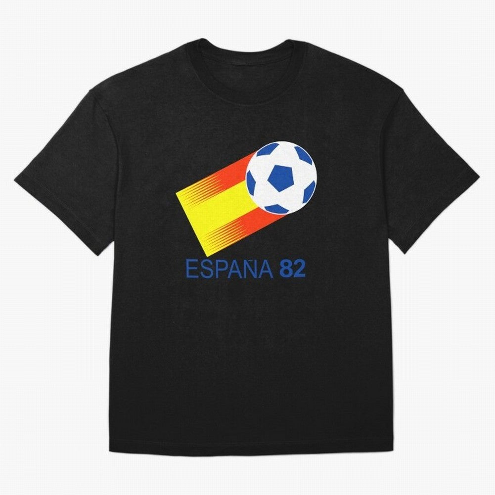 Spain Espana 82 World Cup Soccer 80s Classic T-Shirt Show Support during the FIFA World Cup 2026 Journey through Haaland Highlights, Argentina and Brazil Pride, Vintage Soccer Flavor, Modern Football Stars, National Flags and Final Night Emotion;