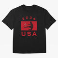 USA Soccer 2026 Player Silhouette Athletic Design Classic T-Shirt Join the FIFA World Cup 2026 Journey through Haaland and Mbappe Highlights, Spain Pride, Match Day Excitement, Supporter Culture, Golden Goals and Global Football Passion; Made for