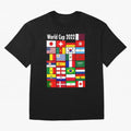 Countries Participating In The World Cup 2022 Qatar Classic T-Shirt Honor the Football Icons of the FIFA World Cup 2026 USA Canada Mexico Journey through Messi Highlights, Brazil Pride, Stadium Chants, National Pride, Trophy Dreams and