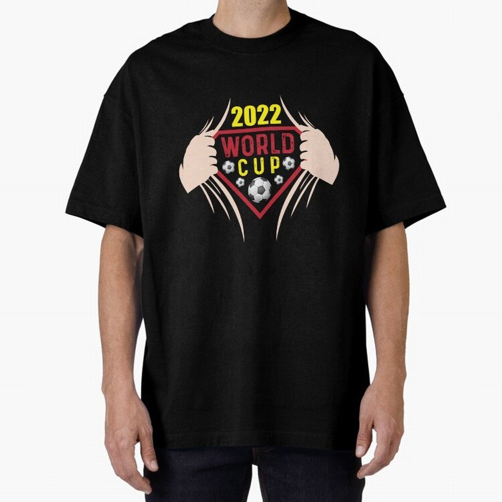 World Cup Qatar 2022 T-shirt Classic T-Shirt Join the Global Buzz around FIFA World Cup 2026 Group Stage for Fans of Mbappe and Neymar and Germany, Bringing Global Supporter Spirit, Legendary Goals, National Colors and Tournament Celebration;