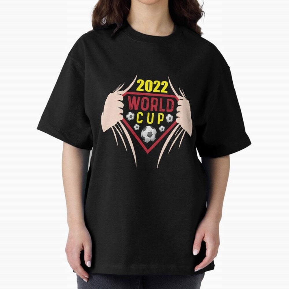 World Cup Qatar 2022 T-shirt Classic T-Shirt Join the Global Buzz around FIFA World Cup 2026 Group Stage for Fans of Mbappe and Neymar and Germany, Bringing Global Supporter Spirit, Legendary Goals, National Colors and Tournament Celebration;