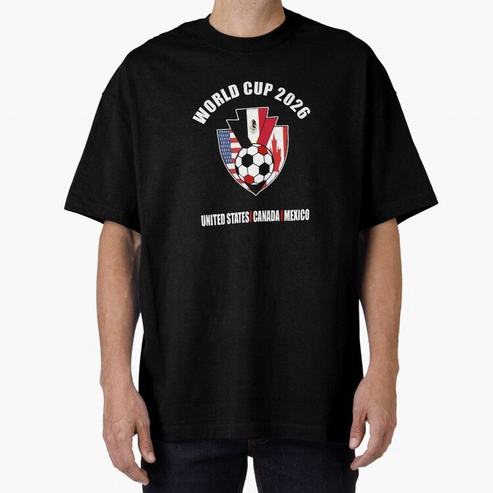 World Cup 2026 T-Shirt_85693409 Classic T-Shirt Feel the Roar of FIFA World Cup 2026 Group Stage Made for Cristiano Ronaldo, France and Portugal Energy, Vintage Soccer Flavor, Modern Football Stars, National Flags and Final Night Emotion; Created