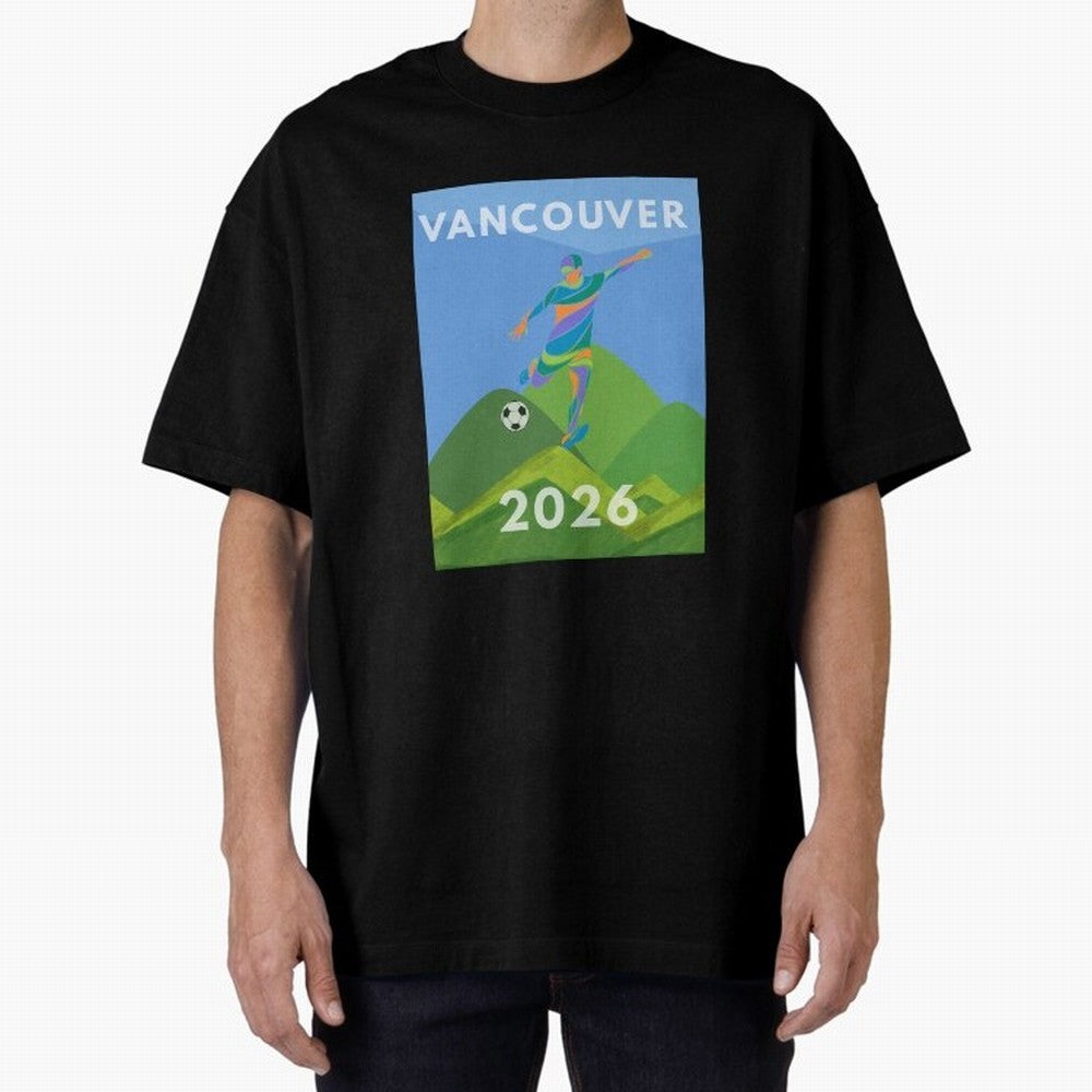 Vancouver soccer 2026 host city Classic T-Shirt Celebrate the Magic of FIFA World Cup 2026 Spirit, Capturing Brazil, Mbappe, Championship Spirit, Famous Goals, Roaring Crowds and International Football Unity; Ideal for Passionate Fans Who Love