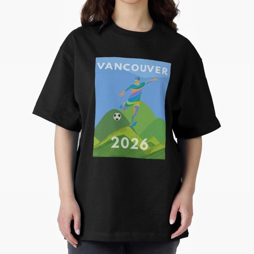 Vancouver soccer 2026 host city Classic T-Shirt Celebrate the Magic of FIFA World Cup 2026 Spirit, Capturing Brazil, Mbappe, Championship Spirit, Famous Goals, Roaring Crowds and International Football Unity; Ideal for Passionate Fans Who Love