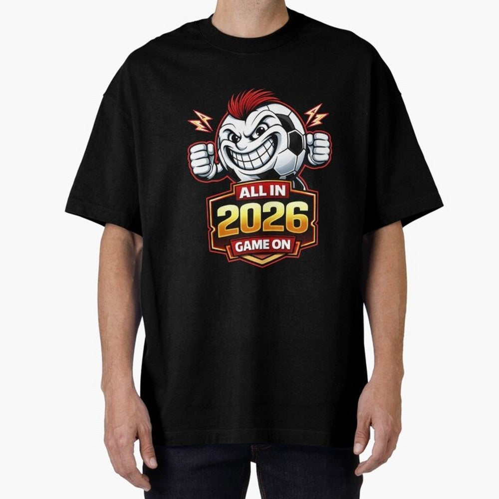 All in 2026 soccer fan design Classic T-Shirt Back Your Heroes with FIFA World Cup 2026 USA Canada Mexico for Fans of CR7 and Messi and Spain and Netherlands, Bringing Tournament Hype, Historic Matchups, Family Viewing Parties and Global Sports
