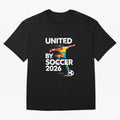 United by Soccer 2026 Football Fan Hoodie International Cup Style Graphic Classic T-Shirt Celebrate Every Goal in FIFA World Cup 2026 USA Canada Mexico Spirit, Featuring Spain, Haaland and Mbappe, Supporter Pride, Iconic Celebrations, Legendary