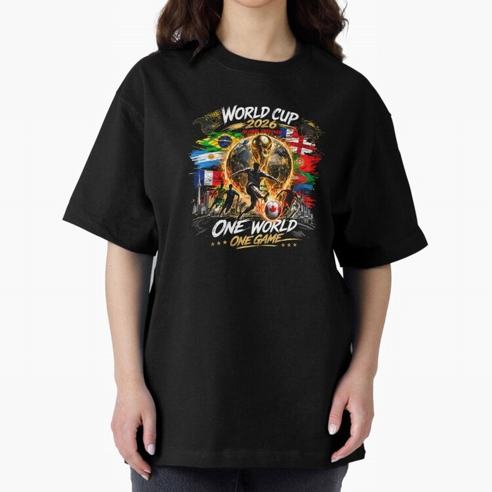 World Cup 2026 Classic T-Shirt Support Your Favorite Stars during FIFA World Cup 2026 for Fans of Cristiano Ronaldo and Netherlands, Bringing Sports Nostalgia, International Competition, Famous Players and Unforgettable Victories; Ideal for Fans