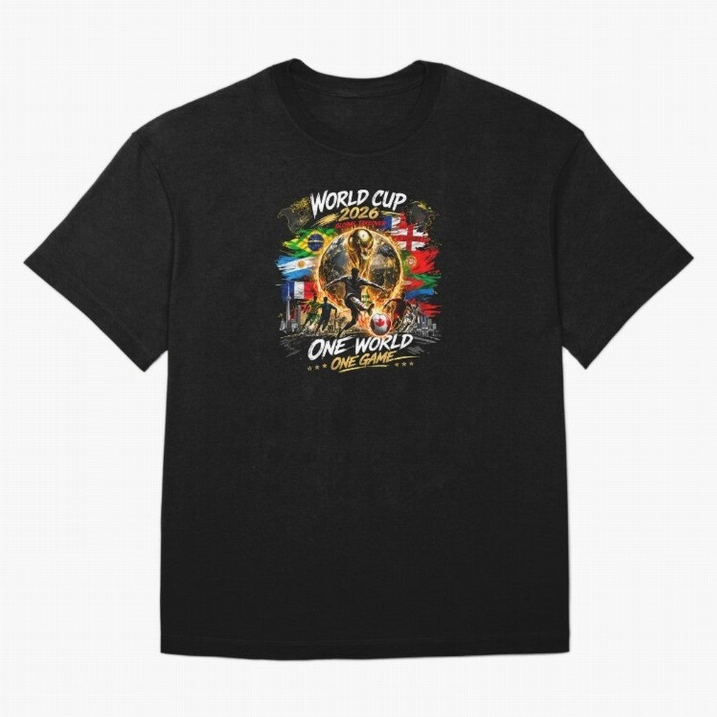World Cup 2026 Classic T-Shirt Support Your Favorite Stars during FIFA World Cup 2026 for Fans of Cristiano Ronaldo and Netherlands, Bringing Sports Nostalgia, International Competition, Famous Players and Unforgettable Victories; Ideal for Fans
