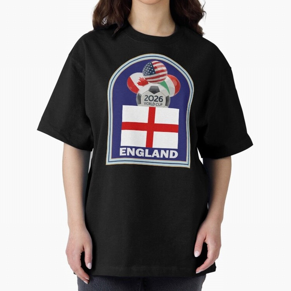 England 2026 Soccer T-shirt Classic T-Shirt Feel the Heartbeat of the FIFA World Cup 2026 Group Stage Journey through Mbappe Highlights, Argentina Pride, Global Supporter Spirit, Legendary Goals, National Colors and Tournament Celebration; Perfect