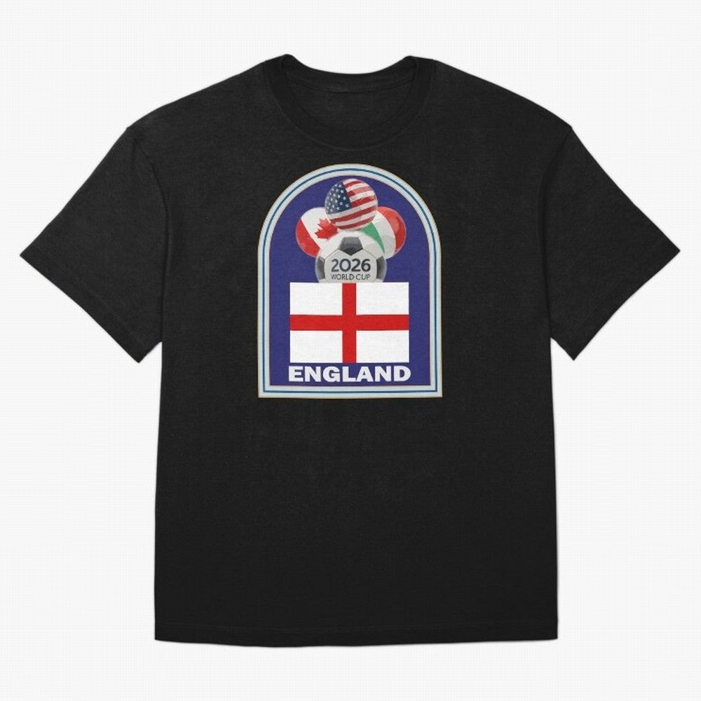 England 2026 Soccer T-shirt Classic T-Shirt Feel the Heartbeat of the FIFA World Cup 2026 Group Stage Journey through Mbappe Highlights, Argentina Pride, Global Supporter Spirit, Legendary Goals, National Colors and Tournament Celebration; Perfect