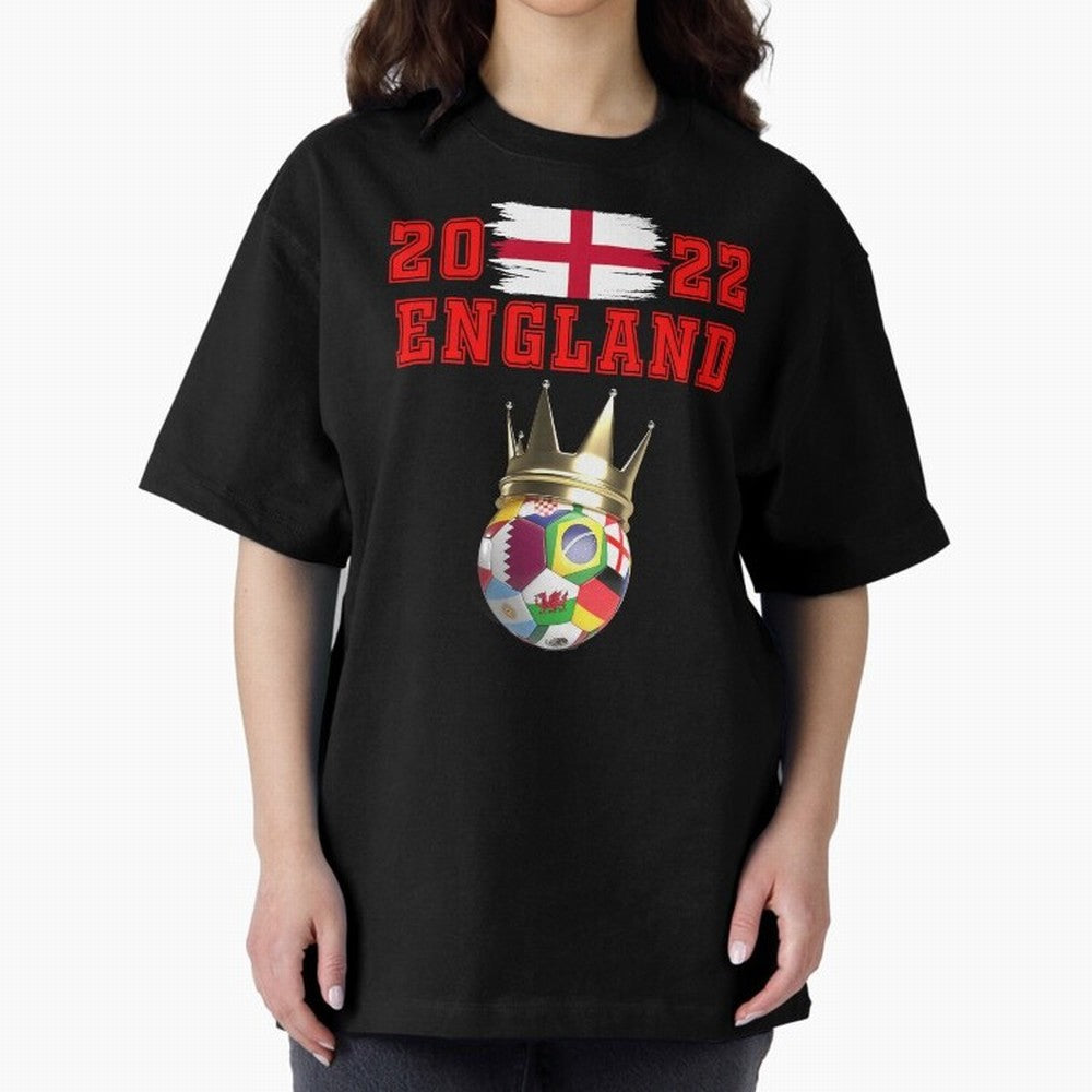 England soccer world cup jersey 2022 football Classic T-Shirt Enjoy the Biggest Football Party of Match Day Hype around FIFA World Cup 2026, CR7, Brazil, Portugal and Argentina, Championship Spirit, Famous Goals, Roaring Crowds and International