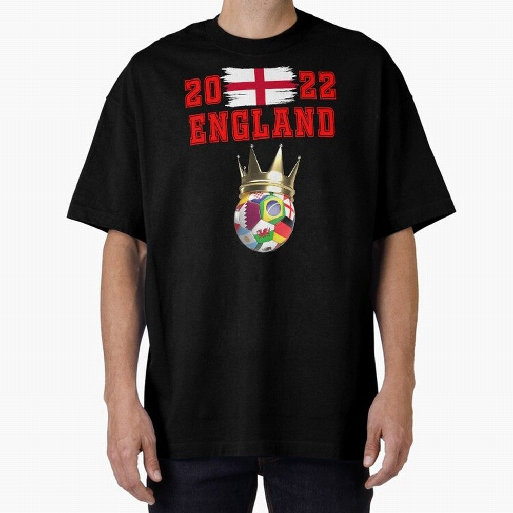 England soccer world cup jersey 2022 football Classic T-Shirt Enjoy the Biggest Football Party of Match Day Hype around FIFA World Cup 2026, CR7, Brazil, Portugal and Argentina, Championship Spirit, Famous Goals, Roaring Crowds and International