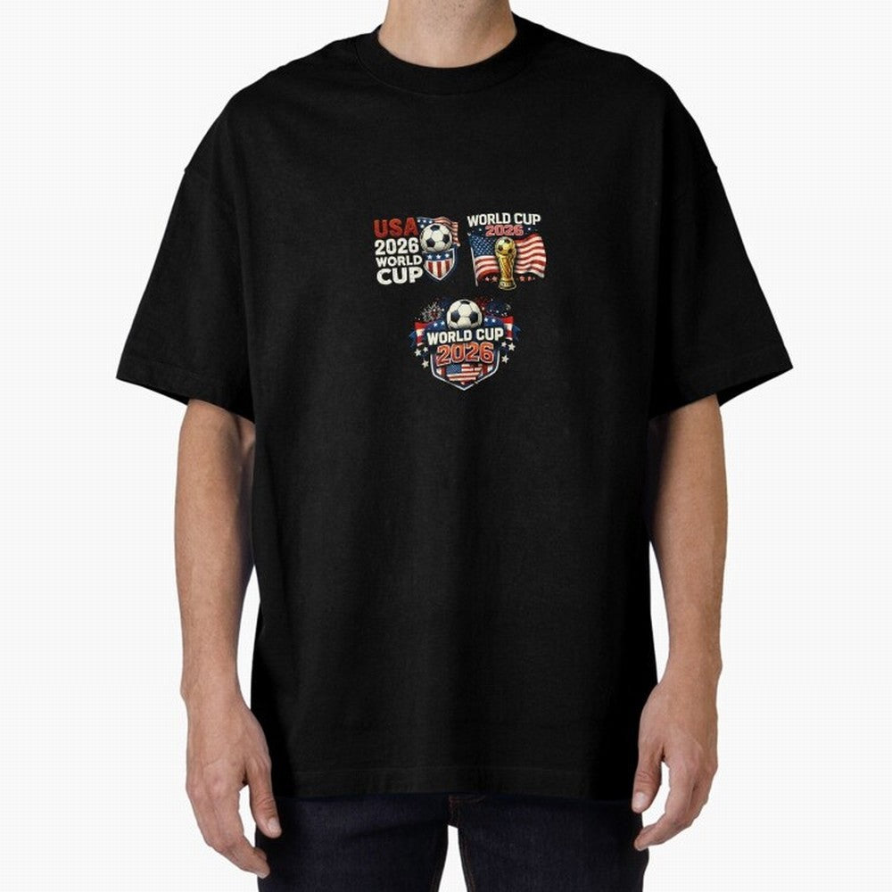 World Cup 2026 USA T-Shirt ¨C Soccer Football Fan Design | America Host Edition Classic T-Shirt Experience the Global Stage of FIFA World Cup 2026 Spirit, Highlighting Portugal, Spain and Germany, Messi, Game Day Rituals, Football Legends, Country