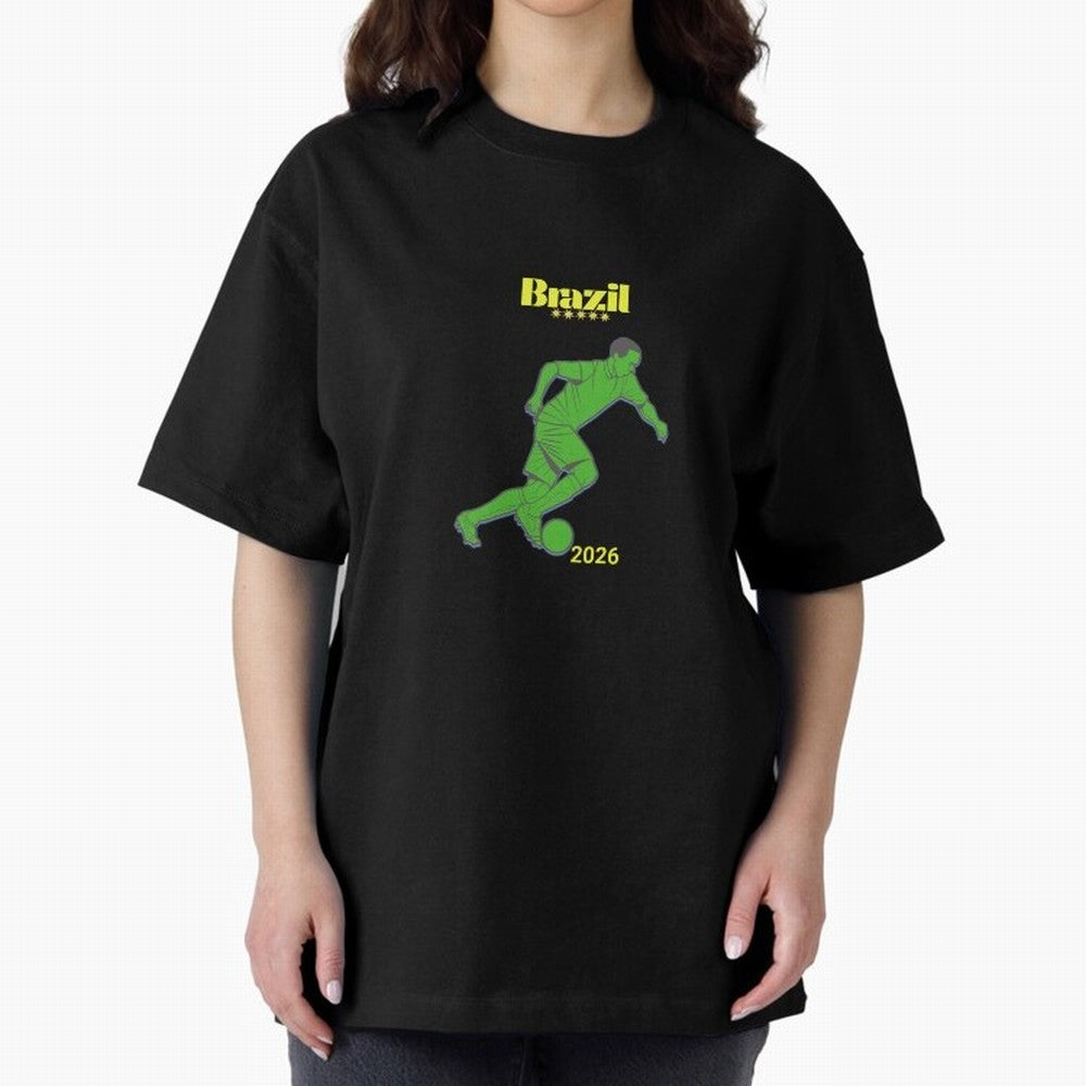 Brazil Soccer Classic T-Shirt Show Up for the Glory of Global Football Passion for FIFA World Cup 2026 Group Stage, Celebrating Neymar, Germany, Football History, Final Match Energy, Crowd Noise and Once in a Lifetime Moments; Made for Die Hard