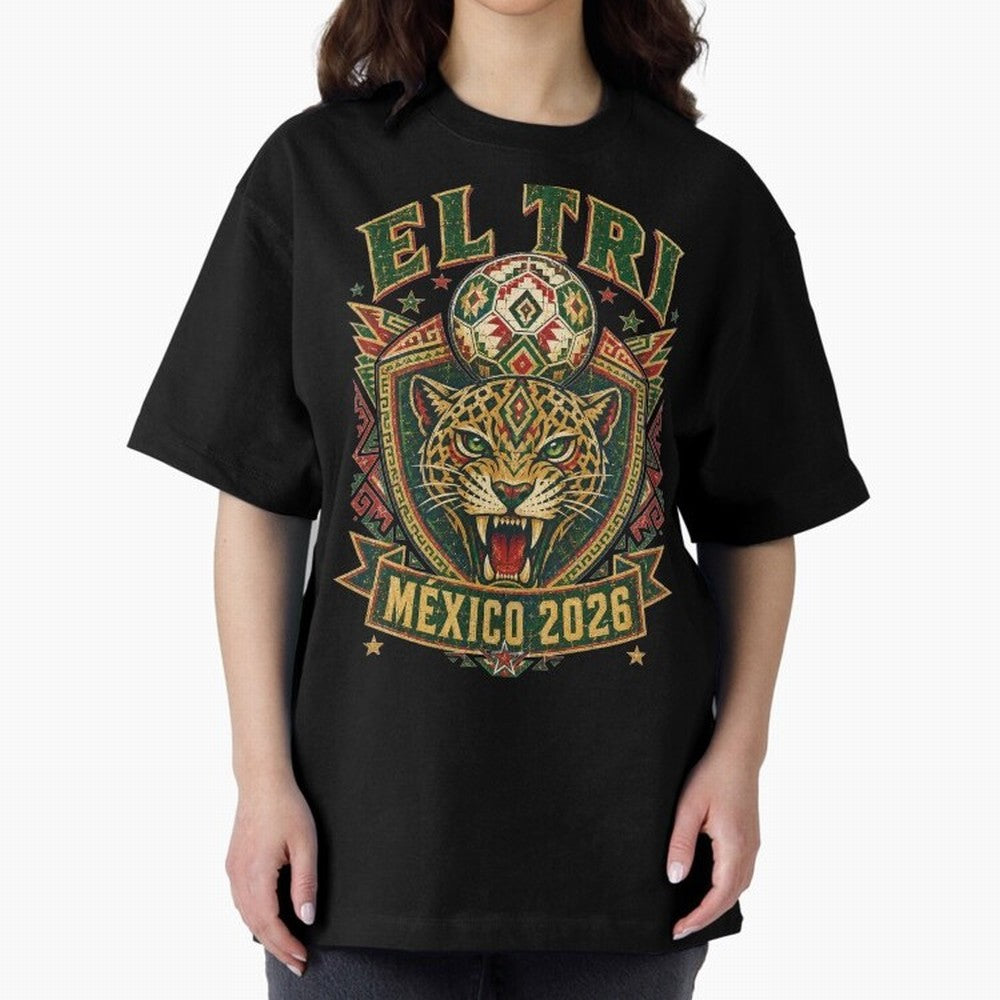 El Tri M¨¦xico 2026 World Cup Soccer T-Shirt Classic T-Shirt Celebrate Golden Goal Energy in the FIFA World Cup 2026 Journey through CR7 and Messi Highlights, Spain and Netherlands Pride, Football History, Final Match Energy, Crowd Noise and Once