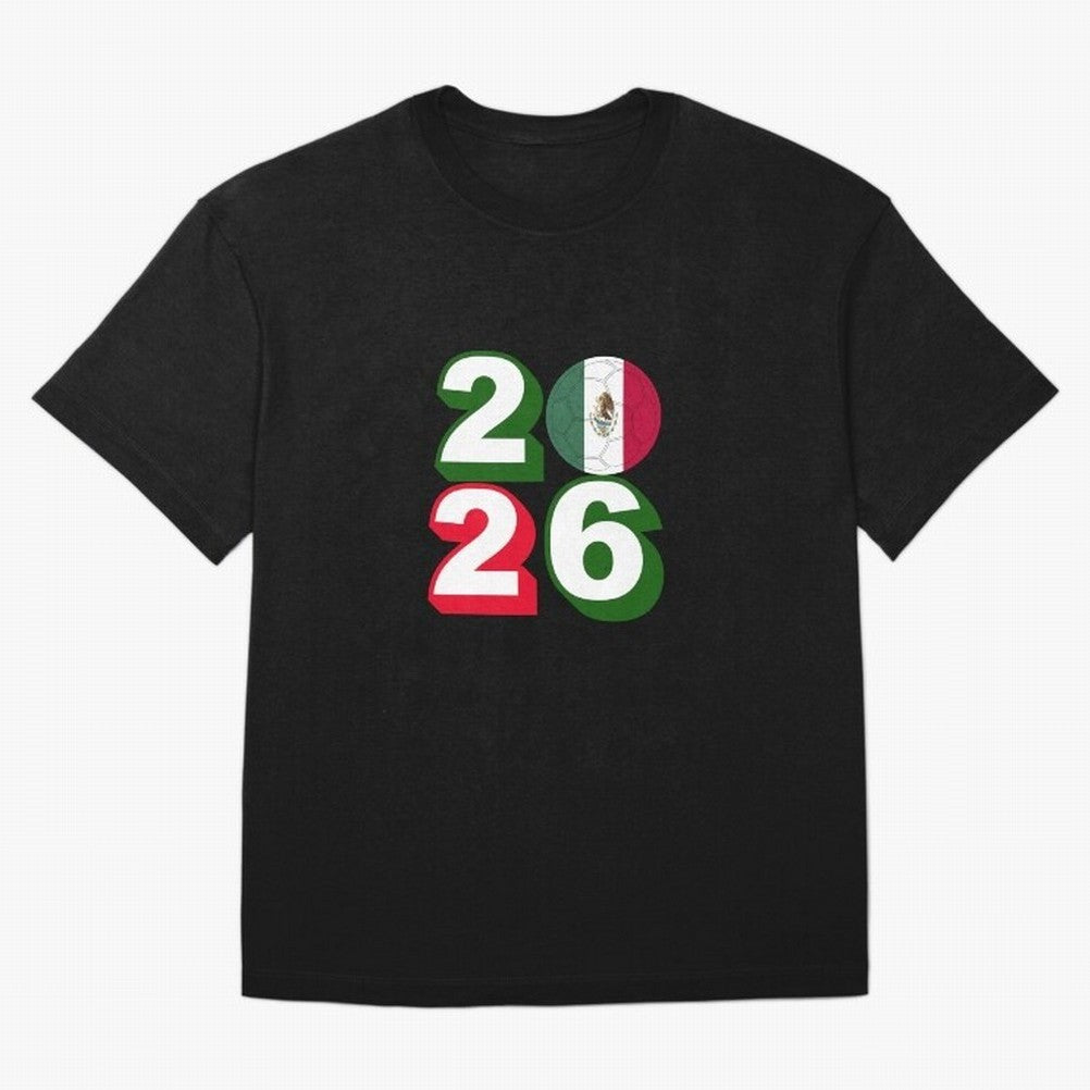 Mexico 2026 Soccer Ball Classic T-Shirt Experience Global Football Passion for FIFA World Cup 2026 USA Canada Mexico, Capturing Messi, CR7 and Mbappe, England and Germany, Retro Football Energy, Iconic Rivalries, Trophy Chase Drama and Stadium