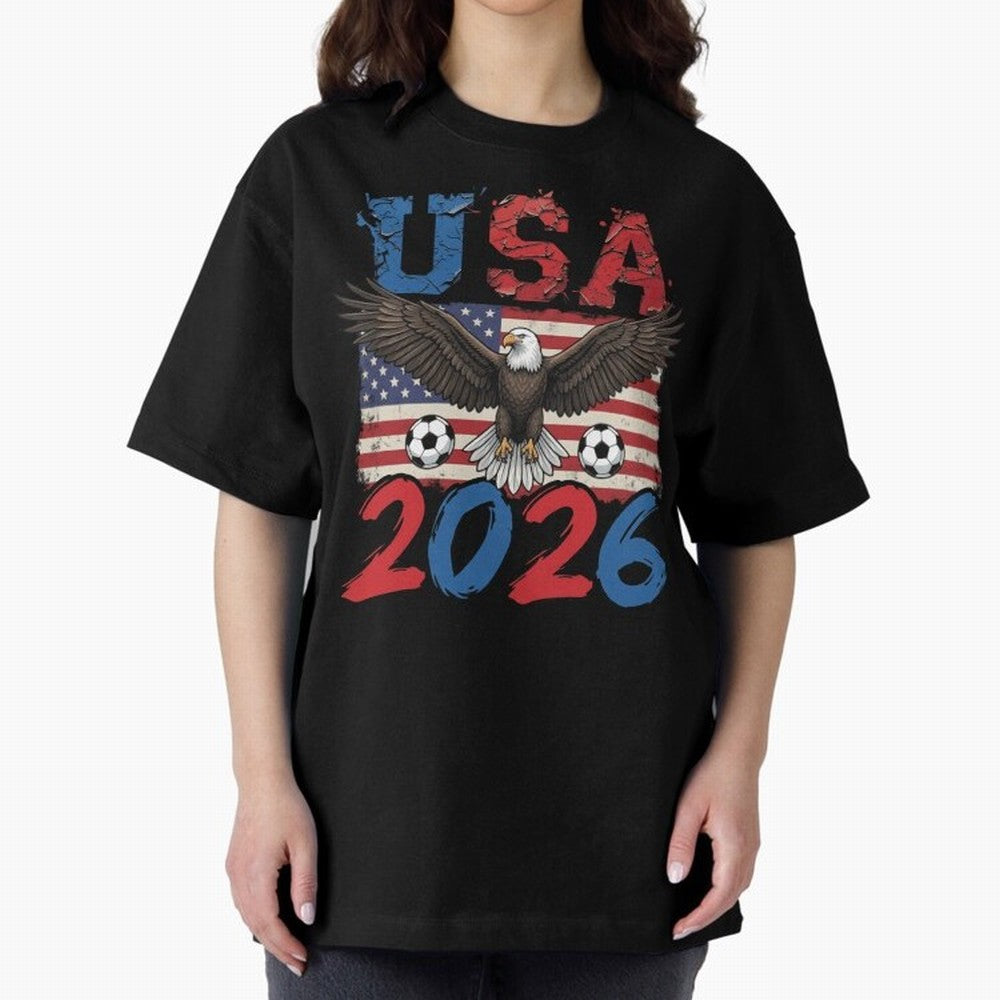 USA world cup 2026 soccer fan Classic T-Shirt Embrace FIFA World Cup 2026 Group Stage Spirit, Built around Germany, Haaland, Goal Celebration Energy, Supporter Heritage, Football Icons and Worldwide Tournament Joy; Created for Match Day Parties,