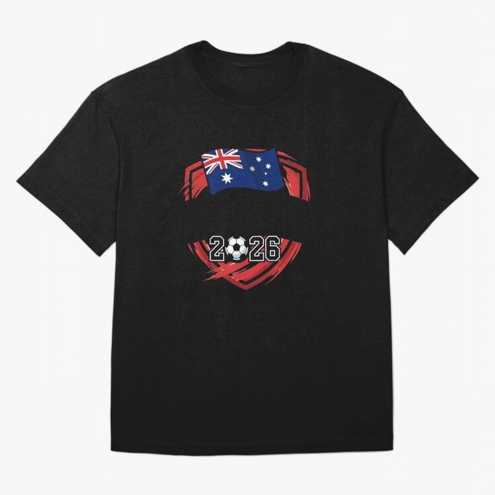 AUSTRALIA World Cup 2026 Poster ¨C AUSTRALIA Football Classic T-Shirt Experience FIFA World Cup 2026 Spirit, Celebrating Netherlands, Haaland, Football Passion, Legendary Performances, Festival Vibes and Supporter Community; Great for Watch