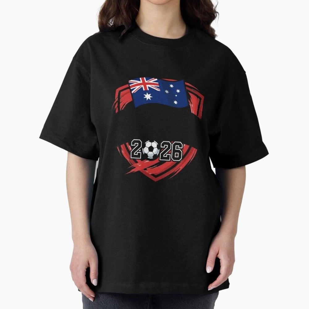 AUSTRALIA World Cup 2026 Poster ¨C AUSTRALIA Football Classic T-Shirt Experience FIFA World Cup 2026 Spirit, Celebrating Netherlands, Haaland, Football Passion, Legendary Performances, Festival Vibes and Supporter Community; Great for Watch