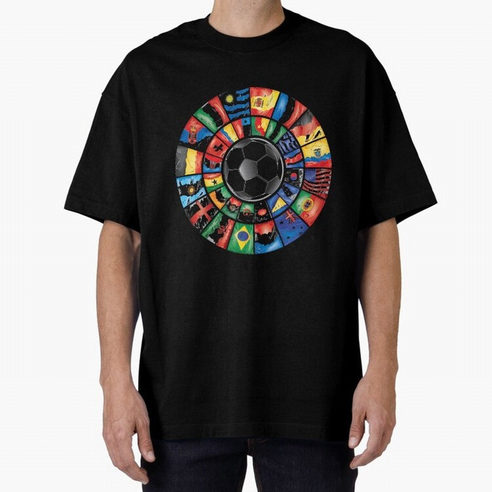 Football World cup Qatar Classic T-Shirt Show Championship Spirit for FIFA World Cup 2026 USA Canada Mexico for Fans of Cristiano Ronaldo, Haaland and CR7 and Portugal, Spain and Germany, Bringing Stadium Memories, Football Loyalty, International