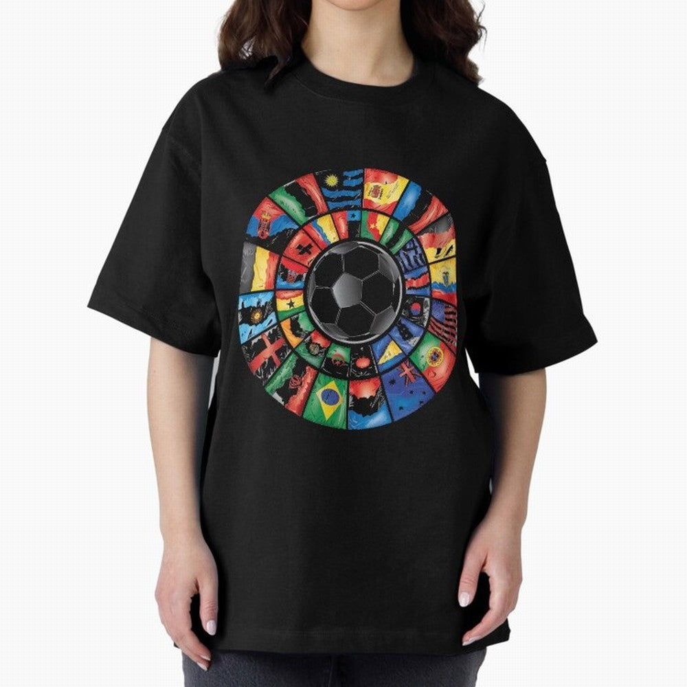 Football World cup Qatar Classic T-Shirt Show Championship Spirit for FIFA World Cup 2026 USA Canada Mexico for Fans of Cristiano Ronaldo, Haaland and CR7 and Portugal, Spain and Germany, Bringing Stadium Memories, Football Loyalty, International
