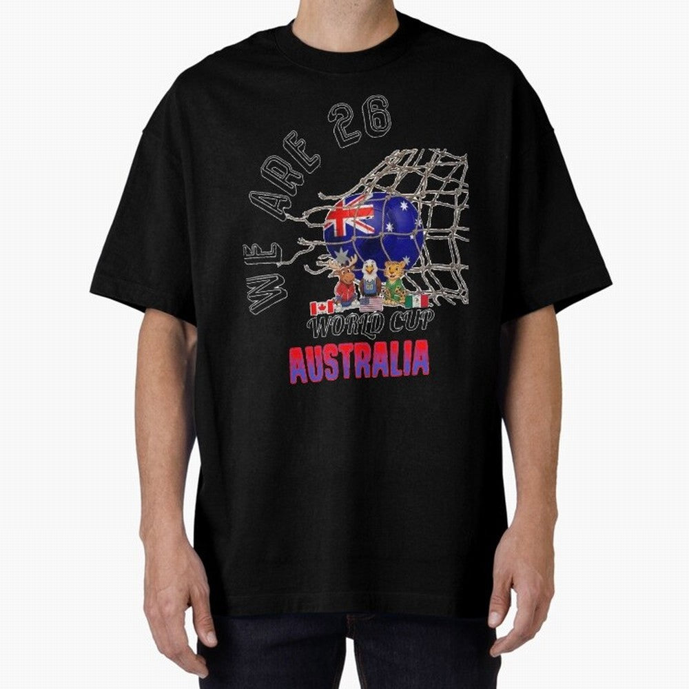 World cup 26 - Australia Classic T-Shirt Cheer for Match Day Hype around FIFA World Cup 2026, Mbappe and Neymar, Brazil, Soccer Culture, Superstar Moments, National Team Dreams and Competitive Fire; Perfect for People Who Love Argentina, Brazil,