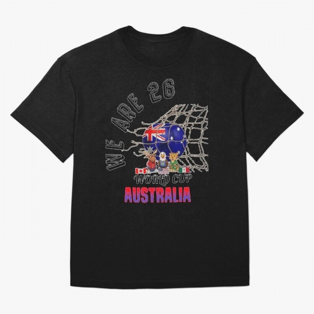 World cup 26 - Australia Classic T-Shirt Cheer for Match Day Hype around FIFA World Cup 2026, Mbappe and Neymar, Brazil, Soccer Culture, Superstar Moments, National Team Dreams and Competitive Fire; Perfect for People Who Love Argentina, Brazil,