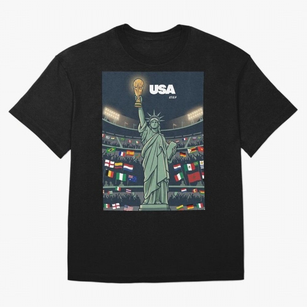 World Cup USA 2026 Classic T-Shirt Refresh FIFA World Cup 2026 Group Stage Made for Neymar, England, France and Netherlands Energy, Football History, Final Match Energy, Crowd Noise and Once in a Lifetime Moments; Ideal for Passionate Fans Who Love
