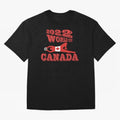 CANADA, Qatar World Cup 2022 Classic T-Shirt Carry National Pride through FIFA World Cup 2026 for Fans of Cristiano Ronaldo, Haaland and CR7 and Argentina and Brazil, Bringing Football History, Final Match Energy, Crowd Noise and Once in a Lifetime