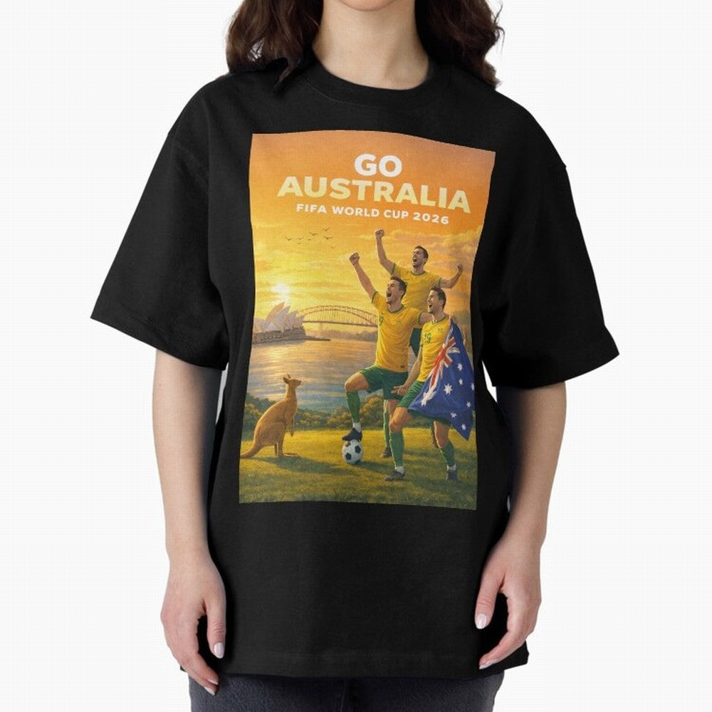 Australia Socceroos FIFA World Cup 2026 Sydney Football Australia Kangaroos Classic T-Shirt Bring Legendary Rivalry Energy to Match Day Hype around FIFA World Cup 2026 Group Stage, Messi and Cristiano Ronaldo, France and Portugal, Sports Nostalgia,