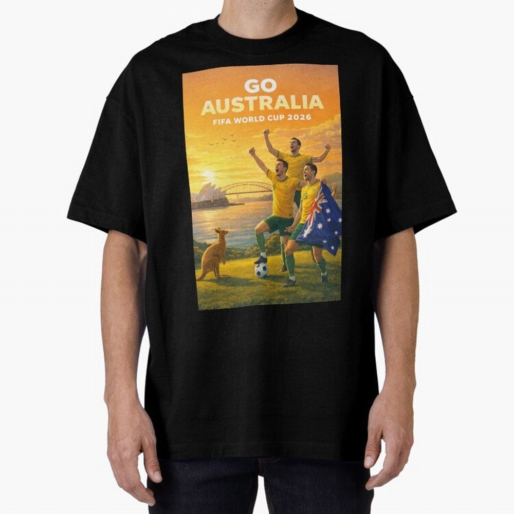 Australia Socceroos FIFA World Cup 2026 Sydney Football Australia Kangaroos Classic T-Shirt Bring Legendary Rivalry Energy to Match Day Hype around FIFA World Cup 2026 Group Stage, Messi and Cristiano Ronaldo, France and Portugal, Sports Nostalgia,