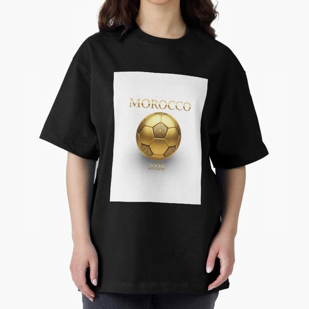 Copy of Morocco 2026 World Cup - Traditional Zellige Football Design Classic T-Shirt Make Your Look Match the FIFA World Cup 2026 USA Canada Mexico Journey through Cristiano Ronaldo Highlights, England and Germany Pride, Vintage Soccer Flavor,