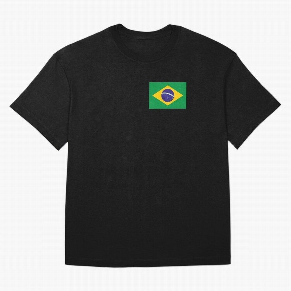 Brazil Flag Classic T-Shirt Support FIFA World Cup 2026 USA Canada Mexico Spirit, Built around Netherlands, Messi, Neymar and Mbappe, Worldwide Fan Energy, Dramatic Goals, Stadium Lights and Championship Celebrations; Great for Supporters Who Love