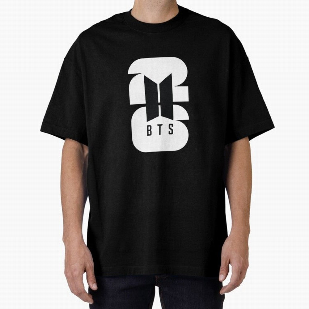 BTS and World Cup Logo - Classic Black and White Edition Classic T-Shirt Celebrate Global Passion for FIFA World Cup 2026 Centered on Messi and Cristiano Ronaldo, Spain Energy, Worldwide Fan Energy, Dramatic Goals, Stadium Lights and Championship