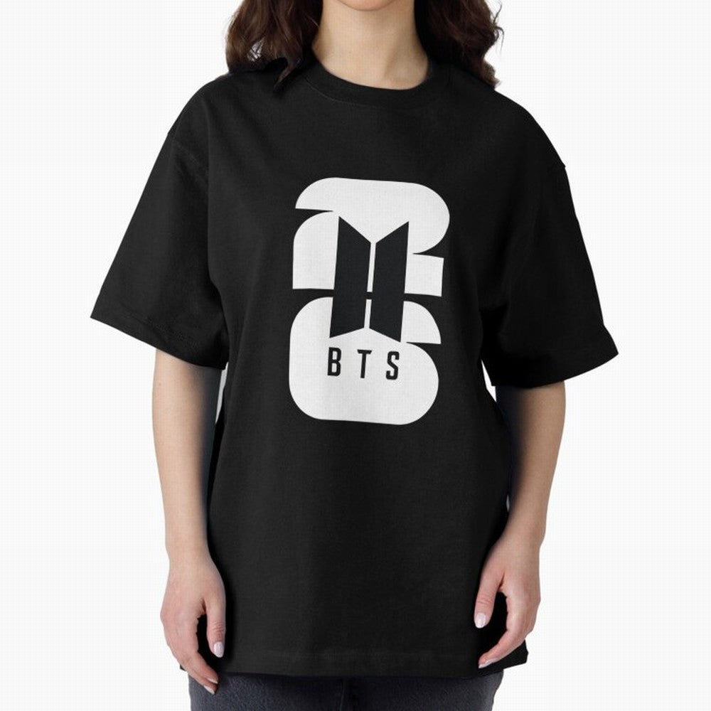 BTS and World Cup Logo - Classic Black and White Edition Classic T-Shirt Celebrate Global Passion for FIFA World Cup 2026 Centered on Messi and Cristiano Ronaldo, Spain Energy, Worldwide Fan Energy, Dramatic Goals, Stadium Lights and Championship