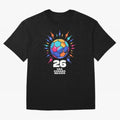 2026 Colorful Soccer Ball USA Canada Mexico 26 Classic T-Shirt Show Support during Global Football Passion for FIFA World Cup 2026, Built around Neymar, England and Germany, Stadium Memories, Football Loyalty, International Chants and Championship