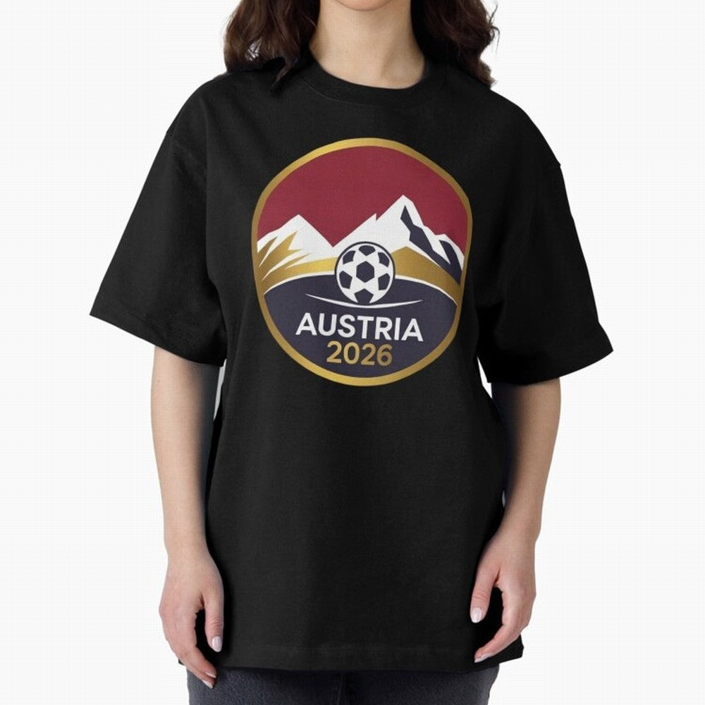 Austria 2026 Classic T-Shirt Bring Bold Fan Energy to Global Football Passion for FIFA World Cup 2026 USA Canada Mexico, Featuring Messi, CR7 and Mbappe, Argentina, France and Brazil, Football Festival Excitement, Trophy Ambitions, Country